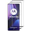 HeeYeal Vetro Temperato Compatibile con Motorola Edge 40 Pro 5G, [2 Pezzi] Durezza 9H Bordo Rotondo 3D Pellicola Protettiva, Anti-Graffio Vetro Pellicola Protettiva per Motorola Edge 40 Pro 5G