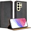 Mo-Beauty Cover per Samsung Galaxy S24 Ultra, Premium Pelle PU Flip Libro Custodia con [Slot Schede] [Supporto Stand] [Magnetica Chiusura] Cover per Samsung S24 Ultra - Nero