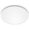 Philips LED Lampada da Soffitto Superslim, Equivalente a 18W, Luce Bianca Calda, IP44, Non Dimmerabile, Bianco