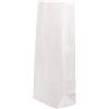 Rayher 67276102 Buste di carta a fondo, bianco, 10x24x6cm, 80g/m2, bus.blis. 25pz