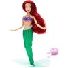Disney Store Official Bambola classica Ariel, La Sirenetta, 29 cm, bambola snodabile con coda da sirena e top di conchiglie; spazzola giocattolo inclusa. Prodotto adatto a bimbi dai 3 anni in su