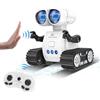 3T6B Robot Telecomandato per Bambini, con Occhi a Led, Funzione Interfono, Canto e Danza Robotica Programmabile Ricaricabile,Giocattoli Educativi Precoci Intelligenti Regalo per Bambini dai 3+ Anni