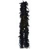 Runesol Boa Piume Nero, 50 gr Piume di Tacchino, 1,8 m, Addio al Nubilato, Accessori Festa, Feather, Burlesque, Parate LGBT