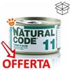 Natural Code 11 Cat Adult al Tonno e Aloe - Lattina Da 85 Gr - CONFEZIONE RISPARMIO