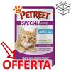 Petreet Cat Adult Special Monoproteico al Pesce Bianco - Bustina Da 70 Gr - CONFEZIONE RISPARMIO