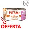Petreet Cat Kitten Vellutate al Tonno - Lattina da 60 Gr - CONFEZIONE RISPARMIO