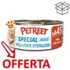 Petreet Cat Adult Le Vellutate Sterilizzato al Pollo con Zucca - Lattina da 70 Gr - CONFEZIONE RISPARMIO