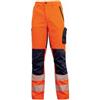U-POWER DON'T WORRY... BE HAPPY! U-Power | Pantaloni da Lavoro Roy, Elasticizzati, Alta visibilità, Tasche Multiple, Elastico in Vita, Ginocchia Preformate, 52% Poliestere 44% Cotone 4% Spandex