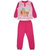 SUN CITY Pigiama Barbie per Bambine e Ragazze, in 100% Caldo Cotone, Completo da Notte con Stampa Personaggio (XH20103 Fucsia, 3 Anni)