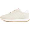 Tommy Jeans Donna Sneakers Running Eva Retro in Pelle Scamosciata, Avorio (Newsprint), 41