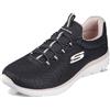 Skechers Summits Artistry Chic, Scarpe da Ginnastica Donna, Bordo Blu A Rete Blu Navy, 40 EU