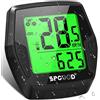 SPGOOD Fahrradcomputer Kabellos,tacho Fahrrad,fahrradtacho kabellos，Fahrrad Tachometer，fahrradcomputer Kinder，fahrradcomputer drahtlos，radcomputer kabellos，Fahrrad tacho