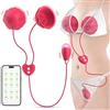 Devonnen Giocattoli per Capezzoli Vibratore Sex Toys - Vibratoreper Donna Stimolatore Clitorideo Femminile Sex Toy Succhia Clotoride, 9 Modalità di Vibrazione Vibratore per Capezzoli per BDSM Coppie di Donne