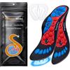 Allony Solette Magnetiche, Plantare Ortopedico, Solette Scarpe Massaggio Piedi, Soletta Scarpe Uomo, Unisex, Massaggio ai Piedi, Allevia la Fatica, Misurare 40-43