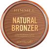 Rimmel London, Nuova Natural Bronzer, Terra Compatta Effetto Naturalmente Abbronzato, 003 Sunset