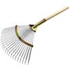Siena Garden Scopa professionale per foglie 45 cm con manico fisso