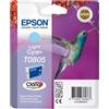 EPSON CARTUCCIA EPSON ORIGINALE CIANO CHIARO T0805 SERIE COLIBRÌ - EPSON - C13T08054011