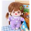 XiDonDon Peluche Vestiti per Le Bambole T-Shirt Camicia della Bretella Vestito di Pantaloni per 20 cm/7.9 Bambola di Pezza Giocattoli Accessori per Bambole (set9)