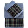 Cieffepi Home Collections SCOZIA - Set Spugna Natalizio 2 Asciugamani (Viso + Ospite) (Carta da Zucchero)