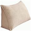 seokor Cuscini Testata Letto Matrimoniale/Singolo Cuscino da Lettura per Letto E Divano Rimovibile Comodino Schienale Cuscino Imbottito Supporto Lombare Lettura Cuscini per Divano Testiera(A1,60x35cm/23x13in