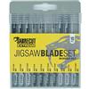 SabreCut 10 x SabreCut JSSCK003 Seghetto alternativo professionale per taglio legno T144D T144DP T101B T101BF T101AO T111C T119BO Set di scatole