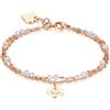 S'Agapõ Bracciale Donna In Acciaio Con Simbolo Ancora | Collezione Haiti - SHT56