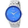Armitron - Orologio da polso da uomo, con cinturino a bracciale, 20/4952, impreziosito da diamante, Blu/Argento