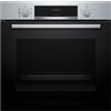 Bosch Serie 4 HQA514ES3. Dimensione del forno: Media, Tipo di forno: Forno elettrico, Capacità interna forno totale: 71 L. Posizionamento dell'apparecchio: Da incasso, Colore del prodotto: Nero, Acciaio inox, Tipo di controllo: Manopola, Touch. Tipo di...