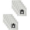 Generic 10 sacchetti per aspirapolvere adatti per Bosch/Siemens BBZ41FG, VZ41FGALL, GL-30, con logo