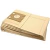 vhbw 10x sacchetto compatibile con Miele S217, S218, S219, S220, S221, S222, S223, S224, S225, S226 - in carta, Typ E, 31cm x 19,5cm, color sabbia