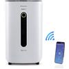 Rohnson Deumidificatore Avanzato - 20L/Giorno, per 120 m², Serbatoio 6,5L, Silenzioso, Portatile, Smart Wi-Fi, Filtro HEPA 13 Opzionale, Ionizzatore, Controllo Umidità, Timer 24h, Blocco Bambini