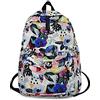 FANDARE Zaini Casual Zaino Scuola Ragazza Ragazzi Zainetto Cartelle Zaino Scuola Borse a Zaino Laptop Zainetti per Donna Uomo All'aperto Viaggio Università Daypacks Impermeabile Poliestere Fiori