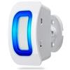 FOSMON WaveLink - Rilevatore di Movimento Aggiuntivo per Sistemi di Allarme Domestico | Rilevatore d'Ingresso per Negozi | Per Interno ed Esterno | Accoppia 10 Trasmettitori al Ricevitore