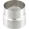 Gudalea Riduttore Per Canna Fumaria, Tubo Stufa Riduttore 110 mm a 100 mm, Tubo Connettore Camino in Acciaio Inox, Riduttore per Tubi Della Stufa