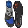 SOFSOLE Sof Sole Airr Solette Ortopediche - Regolazione umidità COOLMAX, capsule d'aria SKYDEX, cuscino in gel avampiede, placca in nylon per stabilità - Taglia UK 6-8