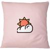 Bona Basics, Federa decorativa per cuscino, decorazione per la casa, per divano, caffetteria, dimensioni: 60 x 60 cm, colore: rosa chiaro