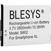 BLESYS 2800mAh S602 Batteria per Brondi Amico Smartphone XL (3,7V 10,36Wh)