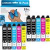 LOSMANN 16XL Cartucce d'inchiostro compatibili per Epson 16 XL per Workforce WF-2760 WF-2630 WF-2510 WF-2660 WF-2750 WF-2650 WF-2540 WF-2530 WF-2520 WF-2010 (nero, ciano, magenta, giallo, 10-Pack)
