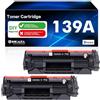 inkalfa 139A 139X Cartuccia Toner Compatibile per HP 139A 139X W1390A W1390X LaserJet Pro 3002dw 3002dn MFP 3102fdn 3102fdw 3002 3102 Multipack - Nero, 2-Pack