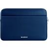 BAAGOAZ 15,6-16 Pollici Custodia Borsa Protettiva per Laptop Compatibile con Parziali 16 Portatile Computer Portatile Porta PC, e la Maggior Parte dei 15,6 Pollici Laptop Notebook Chromebook, Blu Navy