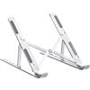 L.C. SUPPORT®- Supporto PC Portatile 10-15,6, Materiale in Lega di Alluminio, Ergonomico, Antiscivolo, Regolabile in 7 Livelli, Compatibile con Laptop Stand, Notebook e Tablet, Rialzo Pc Portatile