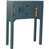 DRW Console Abete 63x26x83 Orientale Blu, Multicolore, estandar
