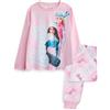 Barbie Set Pigiama per Ragazze | Pigiama con Grafica per Bambola, Neve, Inverno, Sci, Snowboard, per Bambini | Set Completo di Indumenti da Notte Coordinati stagionale a Maniche Lunghe e Gamba Lunga