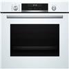 Bosch - Forno Multifunzione Pirolitico, Serie 6, 60 cm. Larghezza Air Fry, Home Connect, Bianco, HBG578EW7