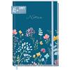 Häfft paper&you® Quaderno A5+ a quadretti Journal Happy Flower