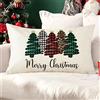 JOTOM Federa per cuscino natalizio, per Natale, inverno, vacanze, decorazione per la casa, per divano, letto, divano