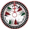 Huifengjie Tappeto per Albero di Natale, 120cm Gonne Albero di Natale Copri Base per Decorazioni Natalizie, Christmas Tree Skirt(06)