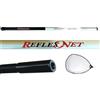 GLOBE FISHING Kit Guadino Completo 6m + Testa Rete Silicone Carbonio Composito Pesca