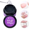 Gelike ec Colla solida per unghie - Colla UV per unghie a pressione, punte per unghie finte in acrilico, 15ml