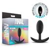 Anal Adventures Avventure Anali Platino M - plug anale nero (medio)